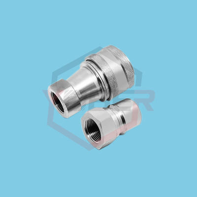 Stainless Steel 304 Hydraulic Fittings KZF Quick Connectors