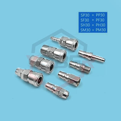 Air Compressor Pipe Fittings Pneumatic fitting C type Quick Connector High Pressure Fittings