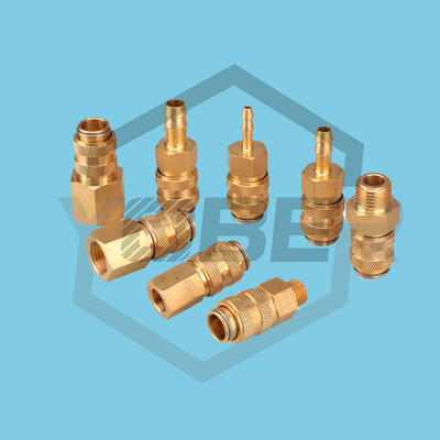 35bar Working Pressure Brass Material Compressed Air Gas Connector Quick Connect Pneumatic Air Fittings