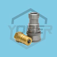 Carbon Steel Hydraulic Fittings China Supplies Hhydraulic Quick Coupler for Wheel Loader Screw Connect and Pull Break Couplings