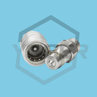 China OEM Hydraulic Fittings Push and Pull Ttype Quick Cconnect Coupler for Aagriculture Machine