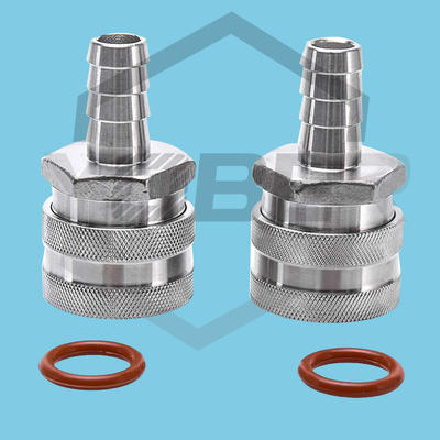 1/2” Barb Female Quick Connector Stainless Steel Fittings Home Brew Fitting Connectors